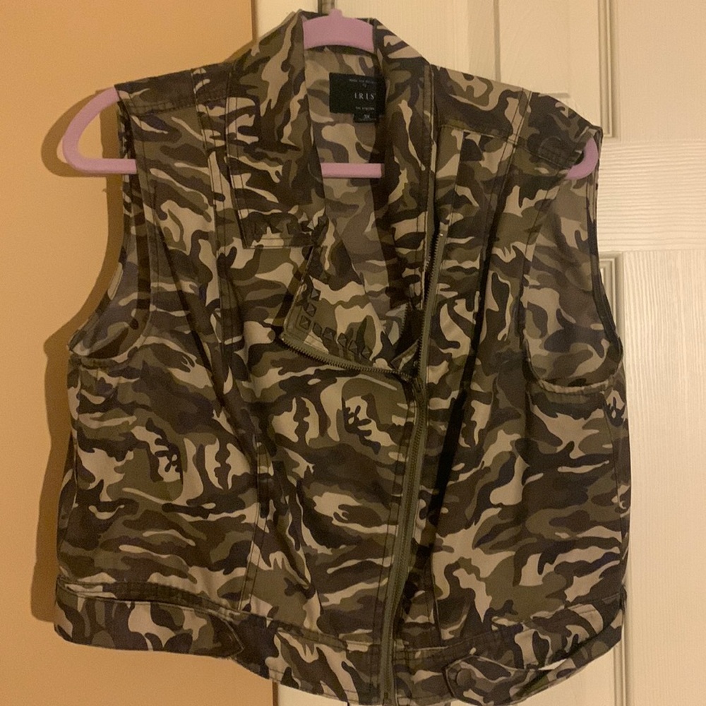 Army fatigue vest
